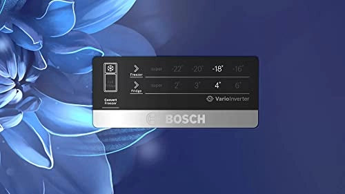 Bosch 263 Liters 3 Star Double Door Refrigerator (CTC27B23EI, Blue)