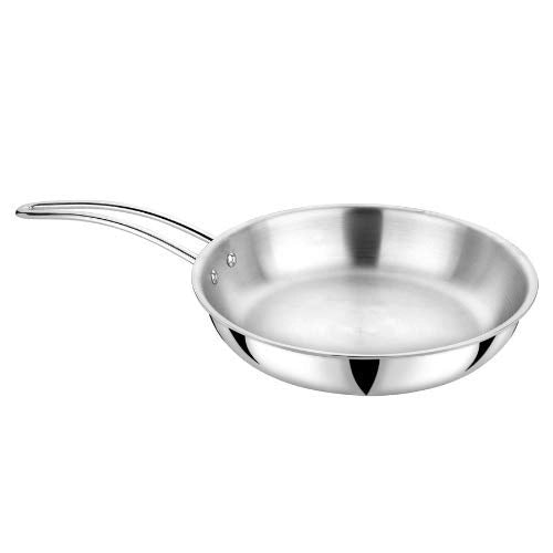 DONIV Titanium Triply Stainless Steel Fry Pan, Induction Friendly - 20CM