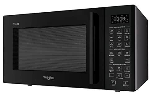Whirlpool 29 Litres Convection Microwave Oven With 300 Plus Auto Cook Menus (Magicook Pro 31CES-E, Black, Air Fryer)