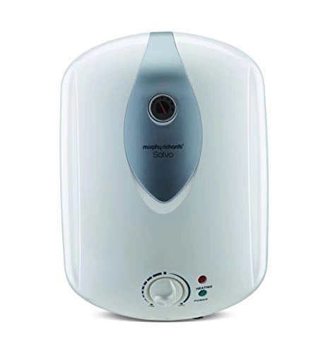 Morphy Richards Salvo Storage 15-Litre Vertical 5 Star Water Heater, White
