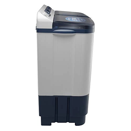 Voltas Beko 8.5 kg Semi-Automatic Top Loading Washing Machine, 2 Casette Filter (WTT85DBLT, Sky Blue)