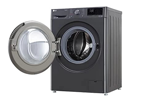 LG 7 Kg 5 Star Inverter Wi-Fi Fully-Automatic Front Loading Washing Machine with Heater (FHV1207Z4M, Middle Black)