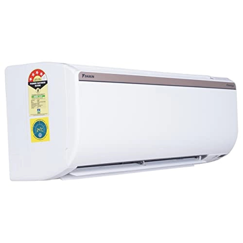 Daikin 1.5 Ton 4 Star Hot &amp; Cold Heat Pump Inverter Split Air Conditioners (Copper, Upgraded Series, 2021 Model,FTHT50UV, White)