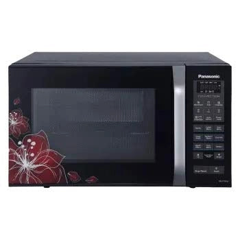 Panasonic 23 Litres Convection Microwave Oven (360?? Heat Wrap, NN-CT35LBFDG, Black Floral)