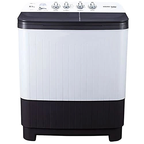 Voltas Beko 8.5 kg 5 Star Semi-Automatic Top Load Washing Machine (Special Pulsator Technology, WTT85DGRG, Grey)
