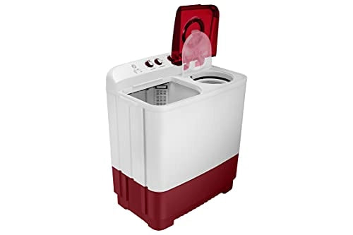 Samsung 9.5kg Semi Automatic Top Loading Washing Machine (WT95A4200RR, Red)