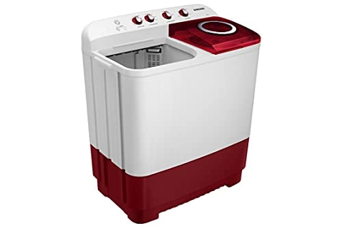 Samsung 9.5kg Semi Automatic Top Loading Washing Machine (WT95A4200RR, Red)