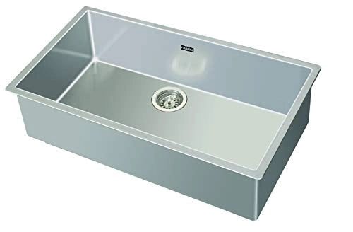 FRANKE BXX 210/110-79 3 1/2 Kitchen Sink, Silver, Steel Finish