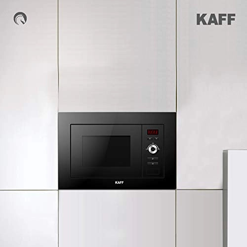 KAFF KMW5PJ Built-in Microwave | Capacity 20 L | Microwave/Grill/Combination | Full Black Tempered Glass