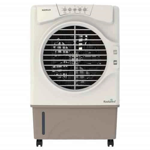 Havells Koolaire I Desert Air Cooler 51 Litres with Remote control, Honeycomb Cooling Pads and Powerful Air Throw Delivery (Light Champagne Gold)