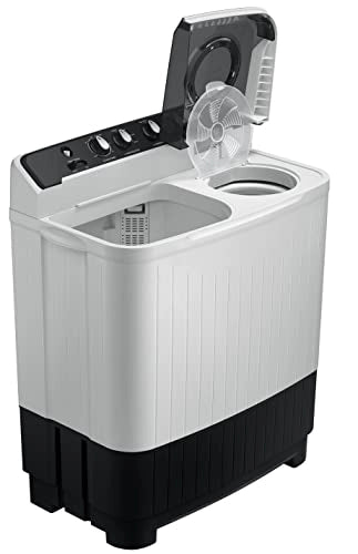 Samsung 8.5 kg 5 Star Semi-Automatic Top Loading Washing Machine (WT85B4200GG/TL, Light Grey, Air turbo drying)