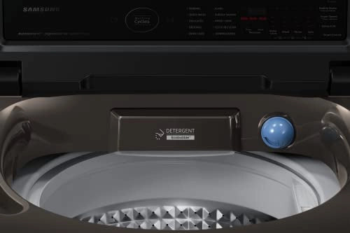 Samsung 8.0 kg Ecobubble 5 Star Fully Automatic Top Load Washing Machine with Wi-Fi (WA80BG4546BRTL Rose Brown)
