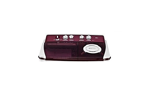 LG P1515R3SA செமி-ஆட்டோமேட்டிக் டாப்-லோடிங் வாஷிங் மெஷின் (9.5 கி.கி, பர்கண்டி)