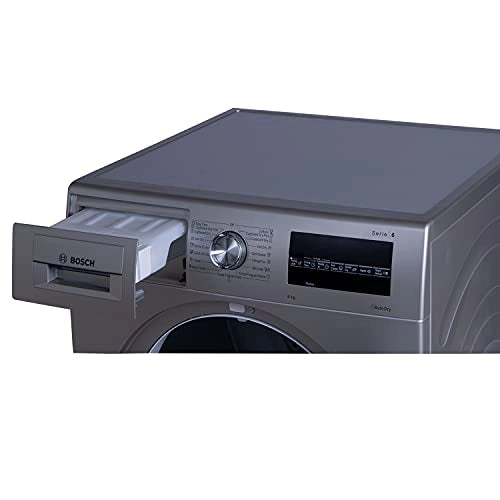 Bosch 8 kg Fully Automatic Condenser Tumble Dryer WTG8640SIN, Silver, Inbuilt Heater)