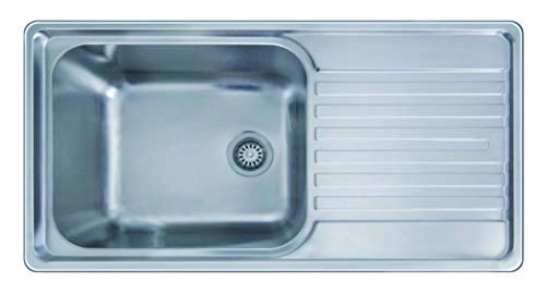 FRANKE RSX 611-91 3 1/2 Sink, Silver, Steel Finish
