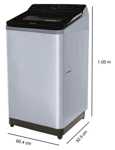 Panasonic 7.5 Kg Wifi Built-In Heater Fully-Automatic Top Load Smart Washing Machine (NA-F75V10LRB, Alexa Compatible)