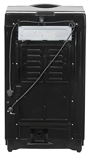 ONIDA 8 kg 5 Star Fully Automatic Top Load Washing Machine (T80CMB, Black, Hexa Crystal Drum)