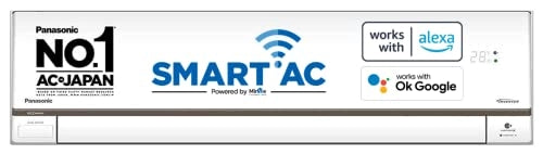 Panasonic 1.5 Ton 5 Star Wi-Fi Twin-Cool Inverter Split Air Conditioner