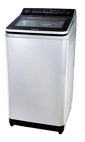 Panasonic Econavi 7 Kg 5 Star Built-In Heater Fully-Automatic Top Loading Washing Machine (NA-F70V9LRB, Silver)