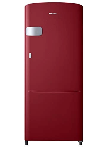 Samsung 192 L 2 Star Direct Cool Single Door Refrigerator (RR20A2Y1BRH/NL, Scarlet Red)
