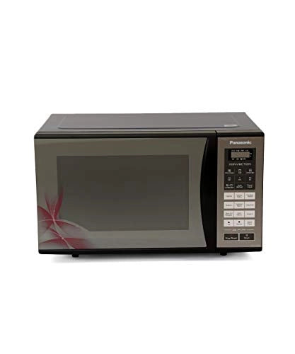 Panasonic 23L Convection Microwave Oven(NN-CT36HBFDG,Black, 360?? Heat Wrap) with Starter Kit