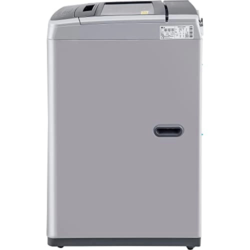 LG 6.5 Kg 5 Star Smart Inverter Fully-Automatic Top Loading Washing Machine (T65SKSF4Z, Middle Free Silver)