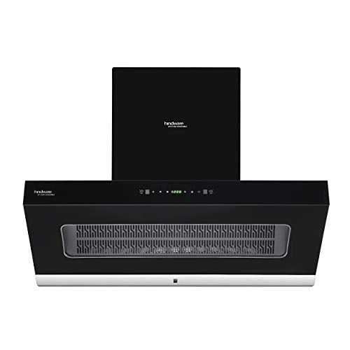 Hindware Octavia 75 Cm chimney , Auto Clean With MS Control BK Hood 1200 M3/Hr with Free Kit (SS BF, TC, LTW)