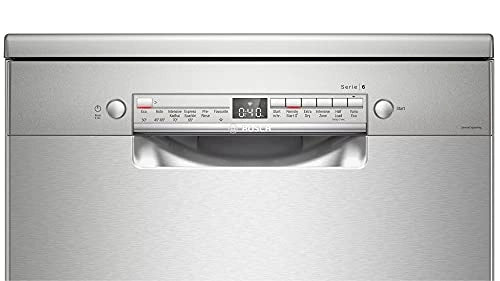 Bosch 13 Place Settings free-standing Dishwasher (SMS6ITI01I, Fingerprint free steel)