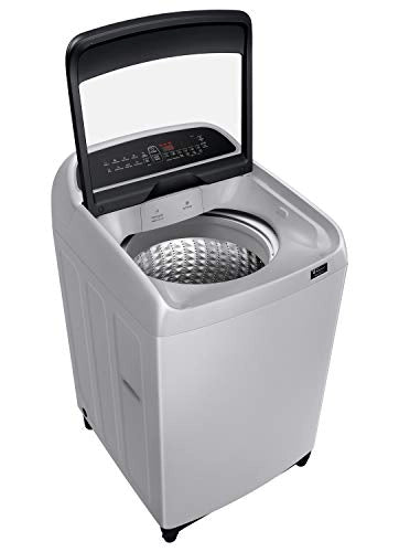 Samsung 9 Kg Inverter 5 star Fully-Automatic Top Loading Washing Machine (WA90T5260BY/TL, Lavender Grey, Wobble tech)