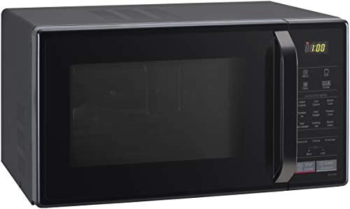 LG 21 L Convection Microwave Oven (MC2146BG, Glossy Black, With Starter Kit)