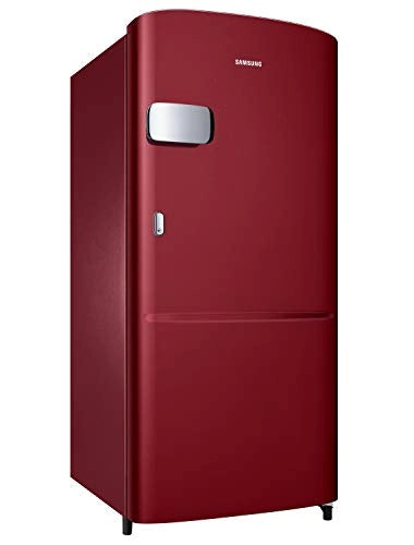 Samsung 192 L 2 Star Direct Cool Single Door Refrigerator (RR20A2Y1BRH/NL, Scarlet Red)