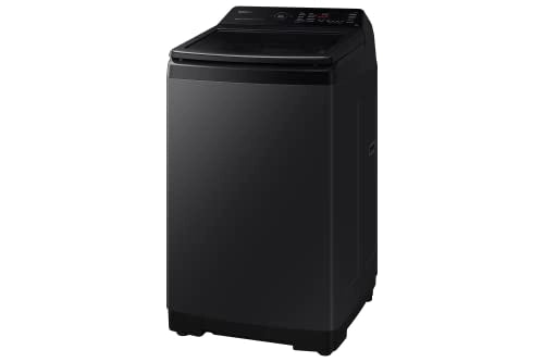Samsung 8.0 kg Ecobubble 5 Star Fully Automatic Top Load Washing Machine with Heater (WA80BG4686BV/TL Black Caviar)