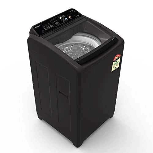 Whirlpool 6.5 kg 5 Star Fully-Automatic Top Loading Washing Machine with In-Built Heater (White magic Elite Plus, Grey)