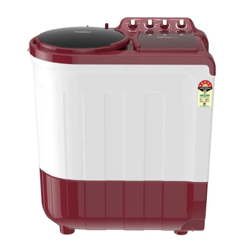 Whirlpool 8.5 Kg 5 Star Semi Automatic Top Loading Washing Machine(ACE 8.5 SPERSOAK, CORAL RED, 5YR)