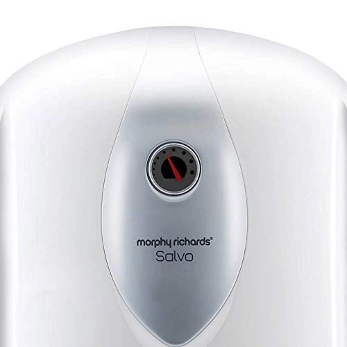 Morphy Richards Salvo 10-Litre Vertical Storage Water Heater (White)