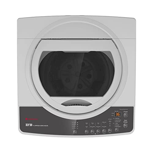 IFB 6.5 KG Fully-Automatic Top Load Washing Machine (TL-RPSS 6.5KG AQUA,Silver)