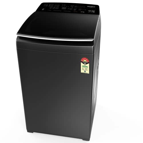 Whirlpool 9.5Kg 5 Star Inverter Fully Automatic Top Loading Washing Machine (360 BW PRO INV H 9.5 GRAPHITE, With Heater)