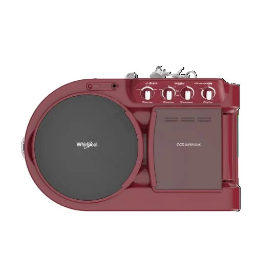 Whirlpool 8.5 Kg 5 Star Semi Automatic Top Loading Washing Machine(ACE 8.5 SPERSOAK, CORAL RED, 5YR)