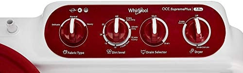 Whirlpool 7 kg Semi-Automatic Top Loading Washing Machine (Ace 7.0 Supreme Plus, Coral Red)