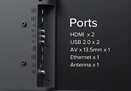 ரெட்மி 80 செமீ (32 இன்ச்) HD ரெடி ஸ்மார்ட் LED டிவி (கருப்பு)