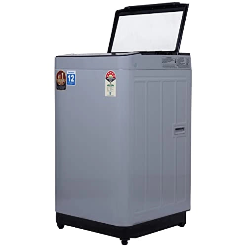 Panasonic 7 Kg 5 Star Fully Automatic Top Load Washing Machine (Built-In Heater, NA-F70CH1MRB, Middle Free Silver)
