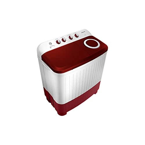 Samsung 7.5 Top Load Washing Machine (WT75M3000RR/TL_ Light Gray with Red Base)