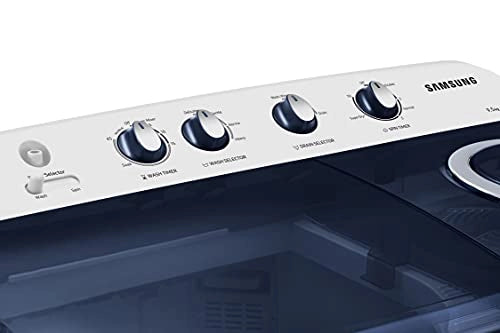 Samsung 9.5kg Semi Automatic Top Loading Washing Machine (WT95A4200LL, Blue)