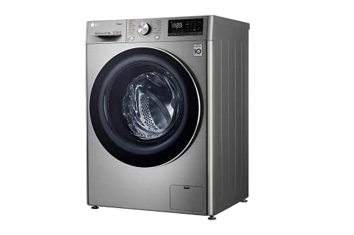 LG 9 கிலோ / 5 கிலோ இன்வெர்ட்டர் வைஃபை ஃப்ரண்ட் லோட் வாஷர் ட்ரையர் (FHD0905SWS, சில்வர் VCM, AI டைரக்ட் டிரைவ், நீராவியுடன் கூடிய வாஷர் ட்ரையர்)