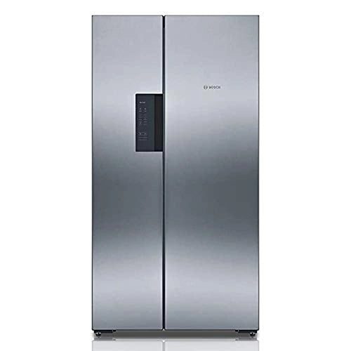 Bosch 661 L Frost Free Side-by-Side Refrigerator(KAN92VI35I, Stainless Steel, Inverter Compressor)