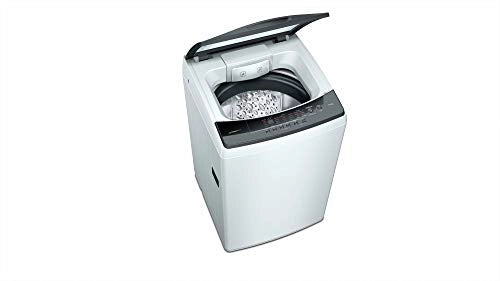 Bosch 7 Kg Fully-Automatic Top Loading Washing Machine (WOE704Y0IN, Grey)
