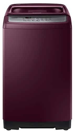 Samsung 7.5 Kg Fully-Automatic Top Loading Washing Machine (WA75A4022FF/TL, Plum, Wobble technology)