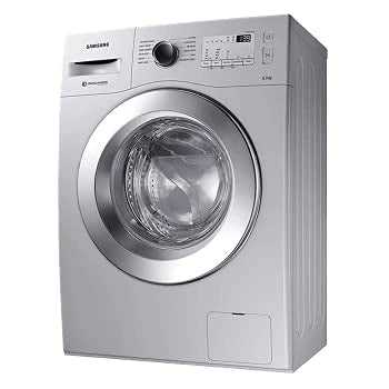 Samsung 6.5 Kg 5 Star Fully-Automatic Inverter Front Loading Washing Machine with Hygiene Steam (WW65R20GLSS/TL, Silver)