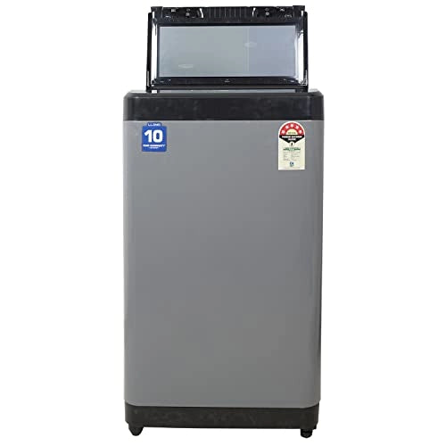 Lloyd 6.5 Kg Fully automatic Top Load Washing Machine (LWMT65GCGJA, Grey, Bubble Foam Wash Technology)