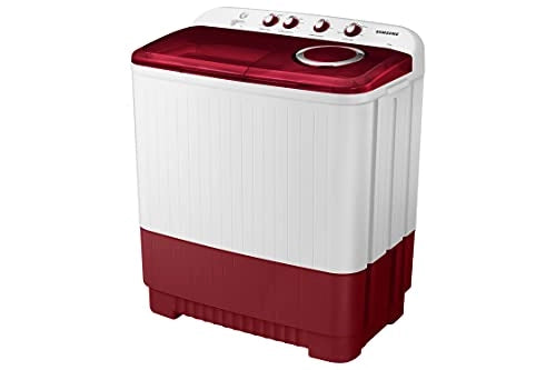 Samsung 9.5kg Semi Automatic Top Loading Washing Machine (WT95A4200RR, Red)